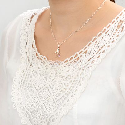 シルバーネックレス