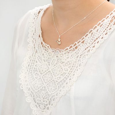 シルバーネックレス