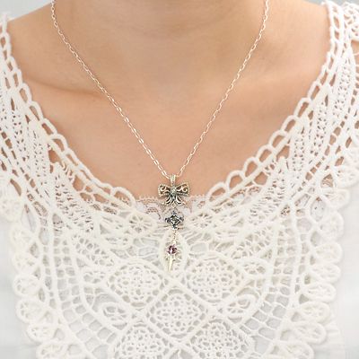 シルバーネックレス