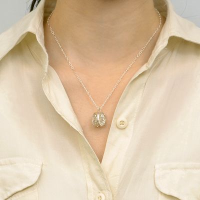 シルバーネックレス