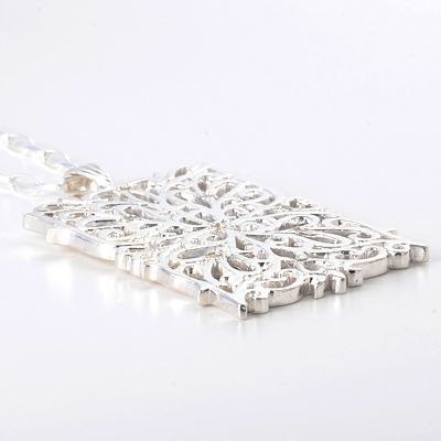 シルバーネックレス