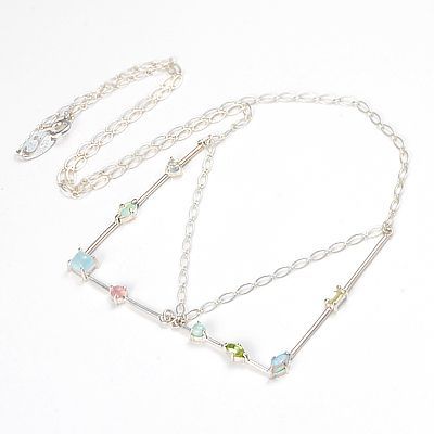 シルバーネックレス