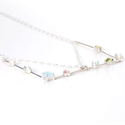 シルバーネックレス