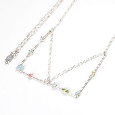 シルバーネックレス