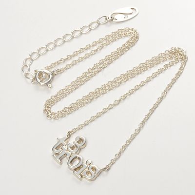 シルバーネックレス