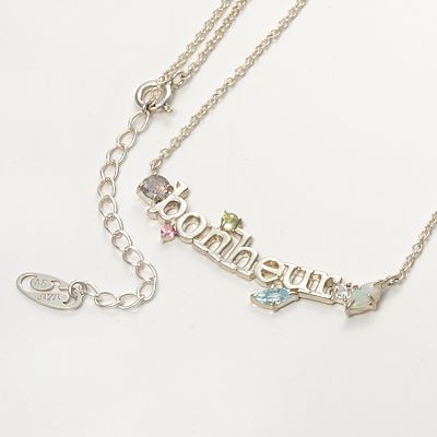 シルバーネックレス