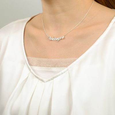 シルバーネックレス