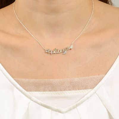 シルバーネックレス