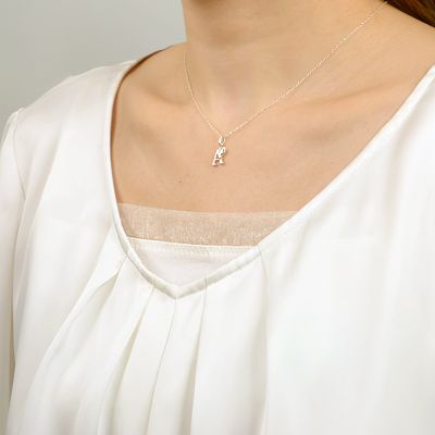 シルバーネックレス
