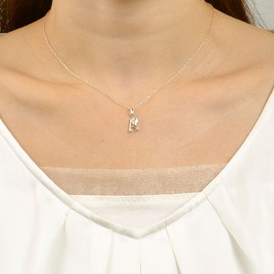 シルバーネックレス