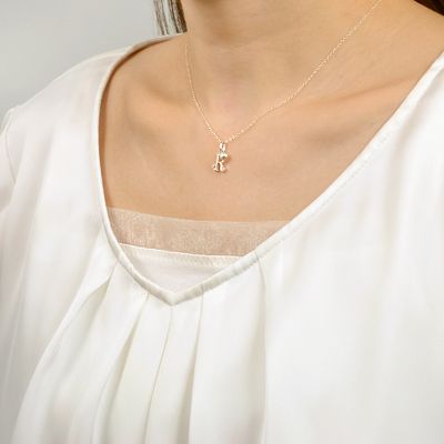 シルバーネックレス