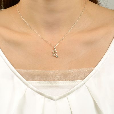 シルバーネックレス