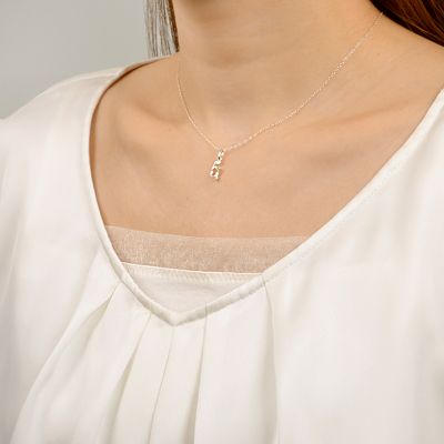 シルバーネックレス