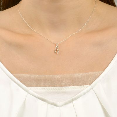 シルバーネックレス