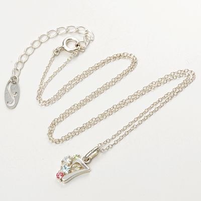シルバーネックレス
