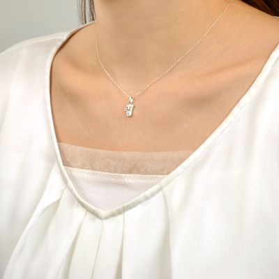 シルバーネックレス