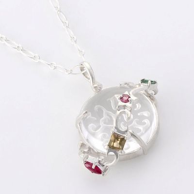 シルバーネックレス