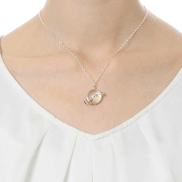 シルバーネックレス