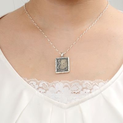 シルバーネックレス