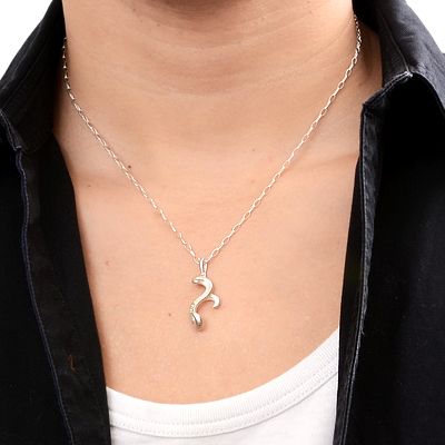 シルバーネックレス