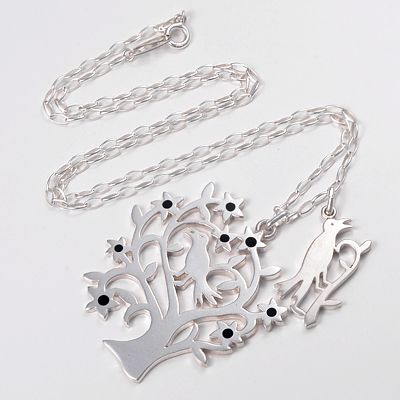 シルバーネックレス