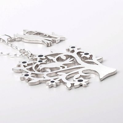 シルバーネックレス