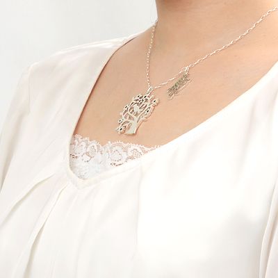 シルバーネックレス