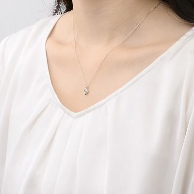シルバーネックレス
