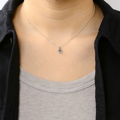 シルバーネックレス