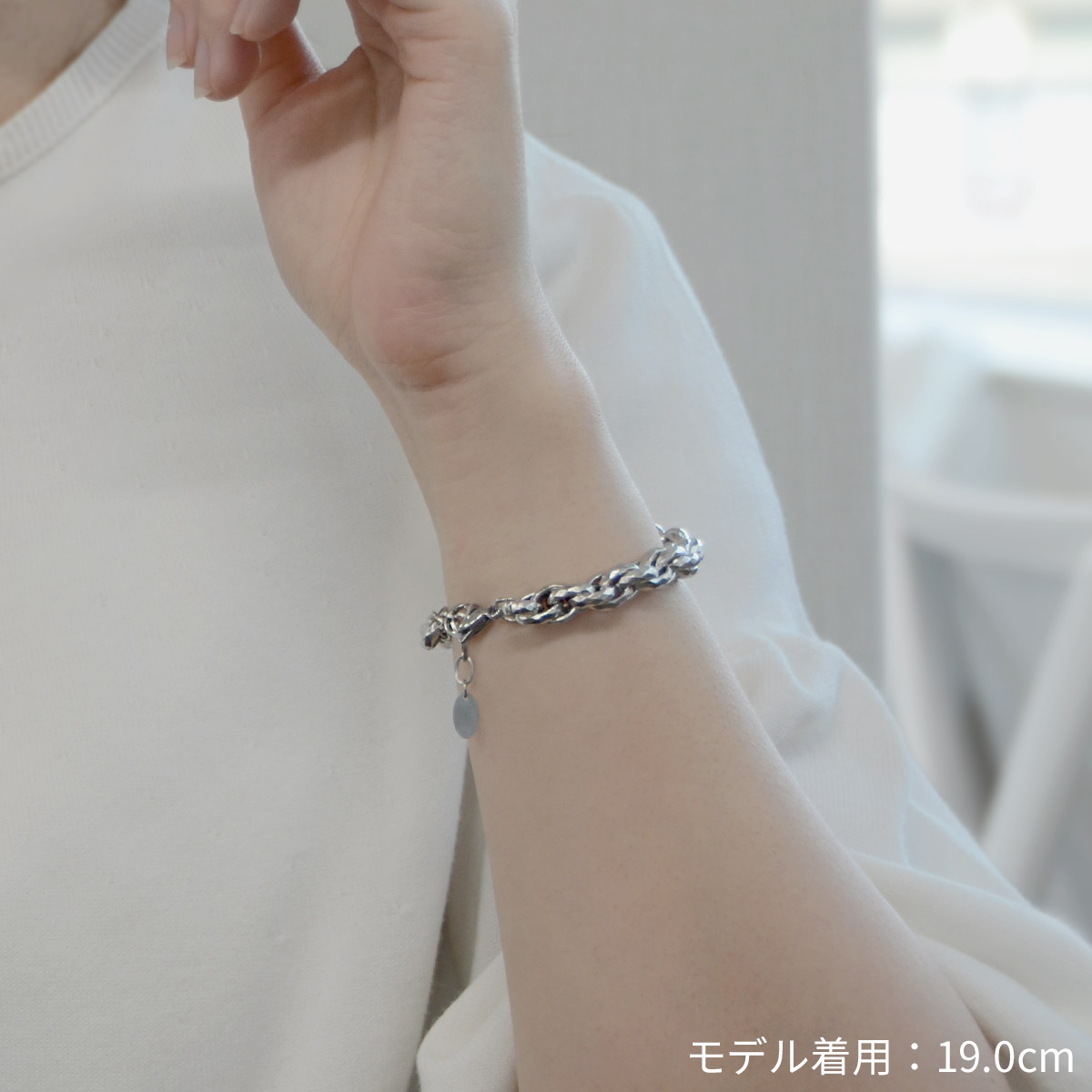 ステンレスペアブレスレット