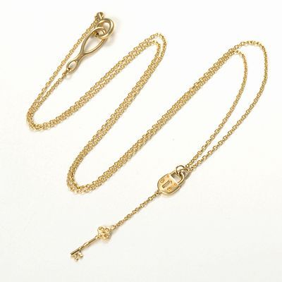 イエローゴールドネックレス