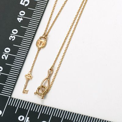 イエローゴールドネックレス