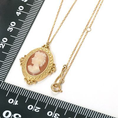 イエローゴールドネックレス