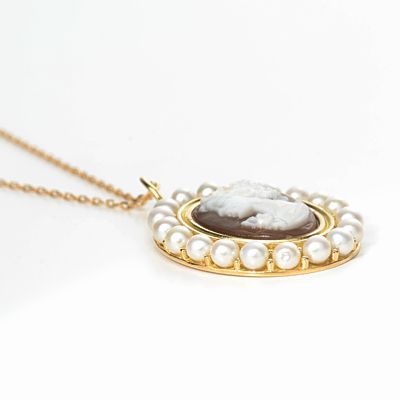 イエローゴールドネックレス