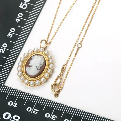 イエローゴールドネックレス