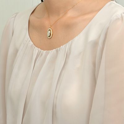 イエローゴールドネックレス