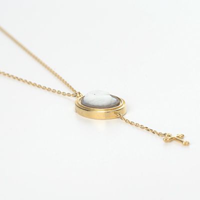 イエローゴールドネックレス