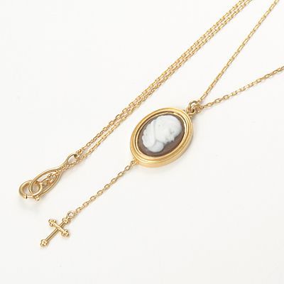 イエローゴールドネックレス