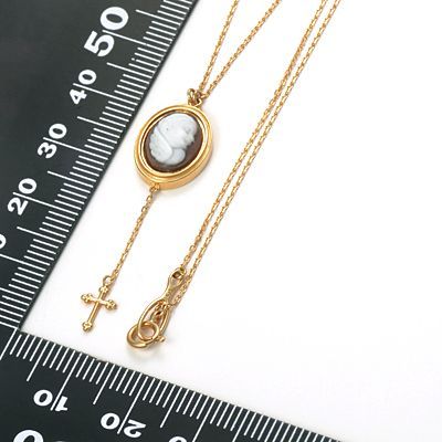 イエローゴールドネックレス