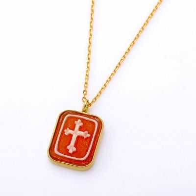 イエローゴールドネックレス