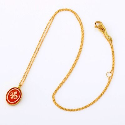 イエローゴールドネックレス