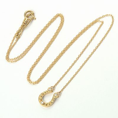 イエローゴールドネックレス