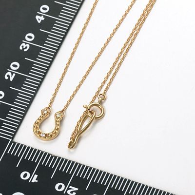 イエローゴールドネックレス