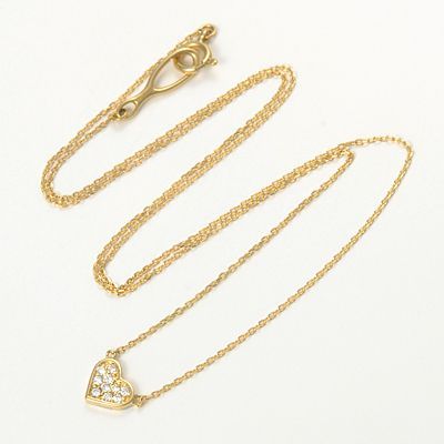 イエローゴールドネックレス