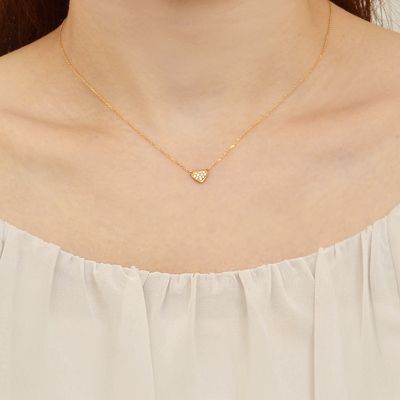 イエローゴールドネックレス