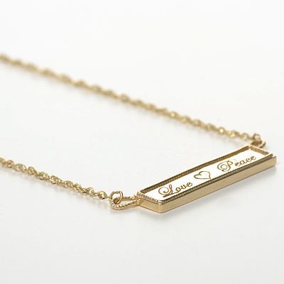 イエローゴールドネックレス