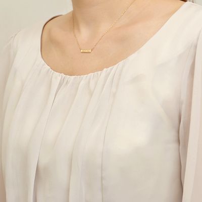 イエローゴールドネックレス