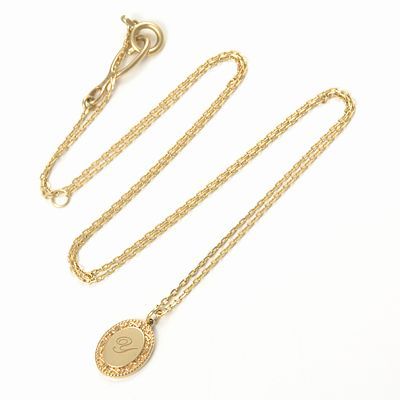 イエローゴールドネックレス