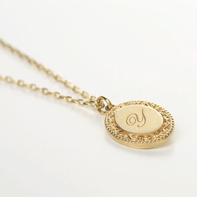 イエローゴールドネックレス