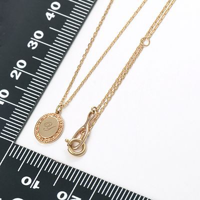 イエローゴールドネックレス